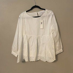 Medium Lottie White bell top